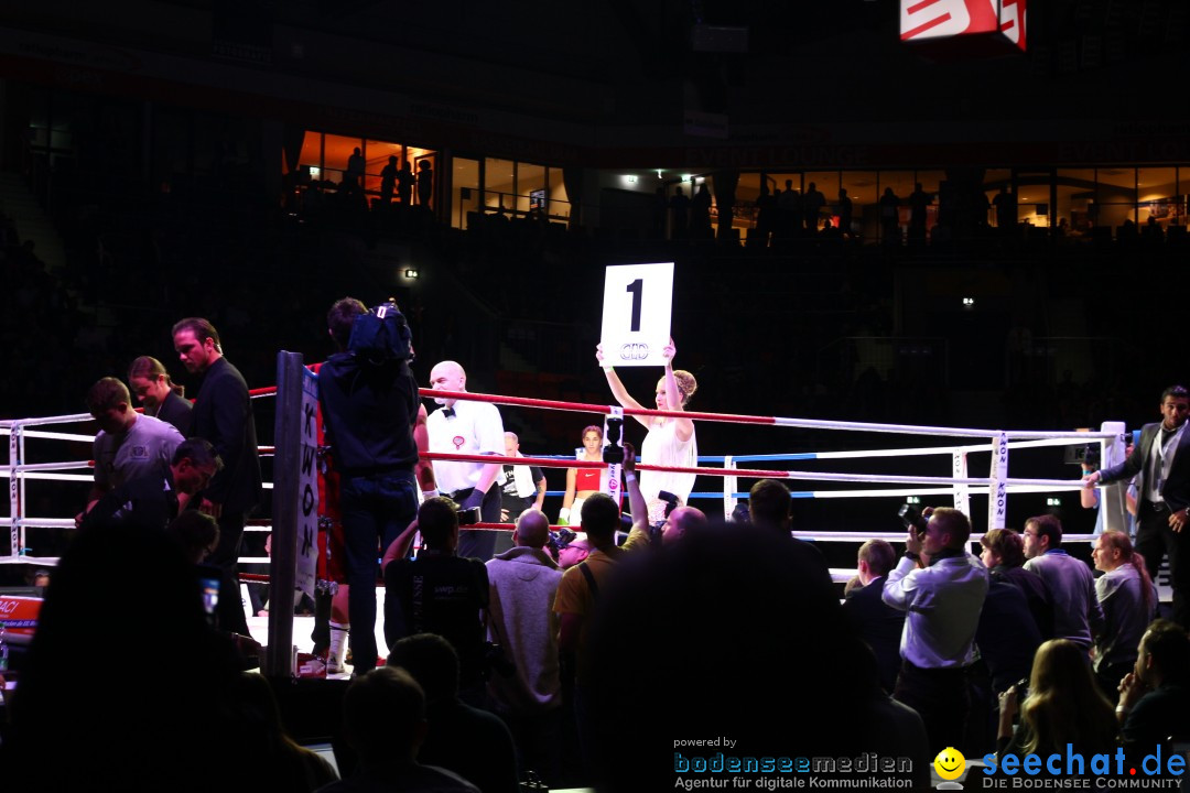 WM-BOXKAMPF: Rola El-Halabi vs. Lucia Morelli: Neu-Ulm, 12.01.2013