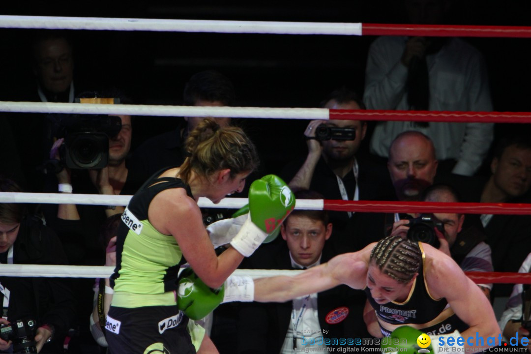 WM-BOXKAMPF: Rola El-Halabi vs. Lucia Morelli: Neu-Ulm, 12.01.2013