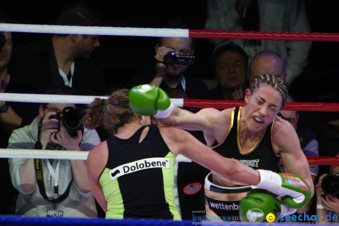 WM-BOXKAMPF: Rola El-Halabi vs. Lucia Morelli: Neu-Ulm, 12.01.2013
