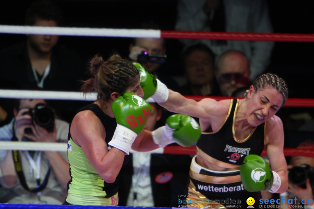WM-BOXKAMPF: Rola El-Halabi vs. Lucia Morelli: Neu-Ulm, 12.01.2013