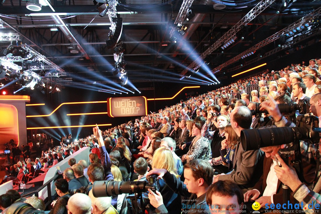 Wetten, dass..? - Europas einzigartige Live-Sendung: Offenburg, 19.01.2013