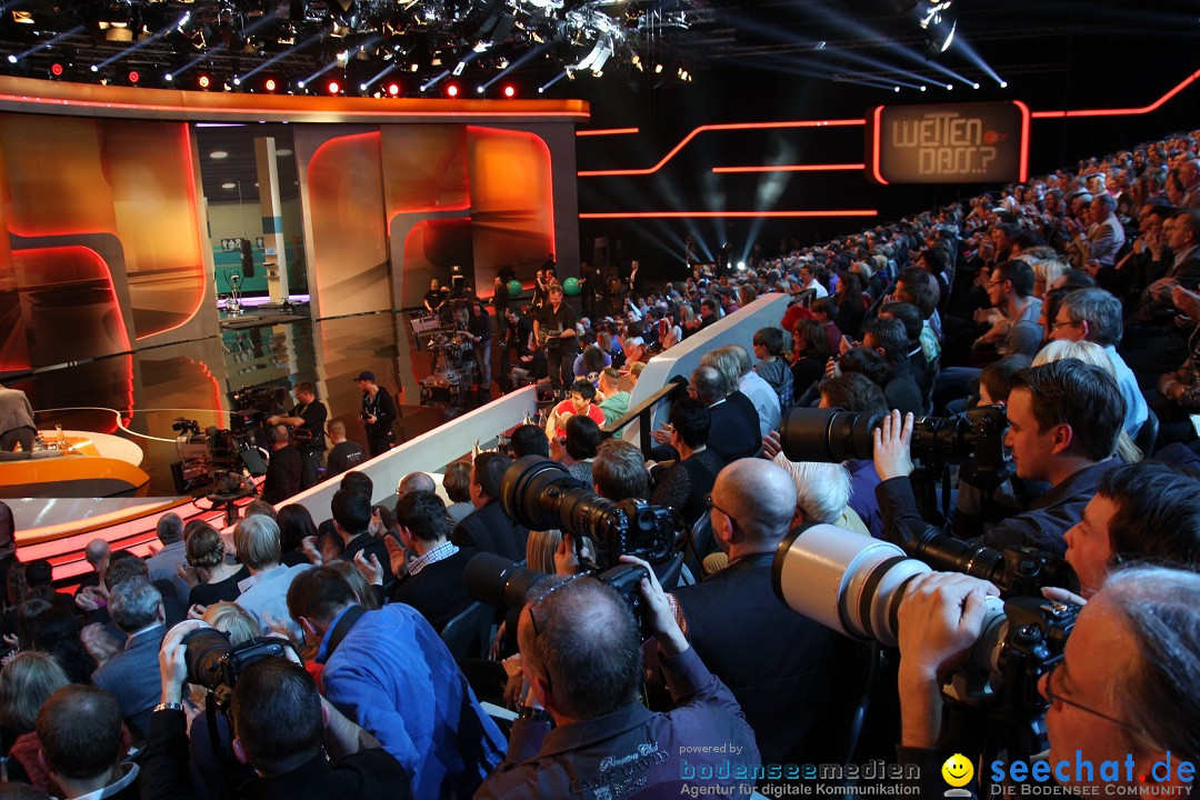 Wetten, dass..? - Europas einzigartige Live-Sendung: Offenburg, 19.01.2013