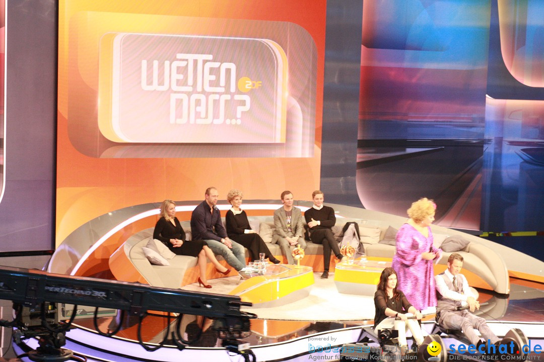 Wetten, dass..? - Europas einzigartige Live-Sendung: Offenburg, 19.01.2013