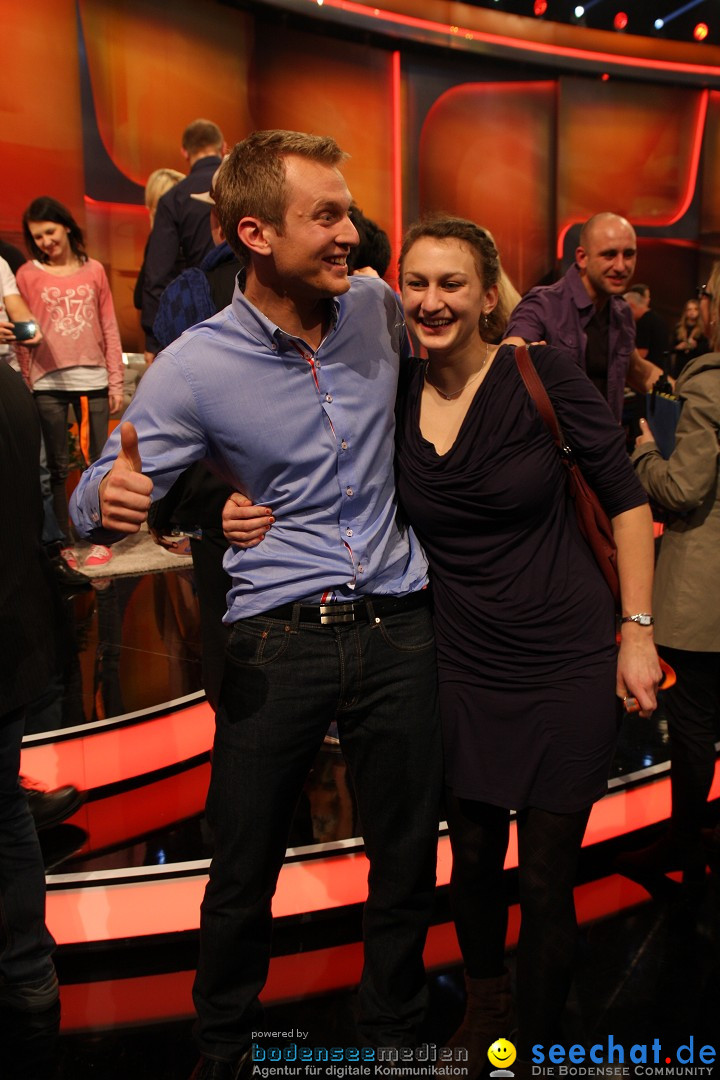 Wetten, dass..? - Europas einzigartige Live-Sendung: Offenburg, 19.01.2013
