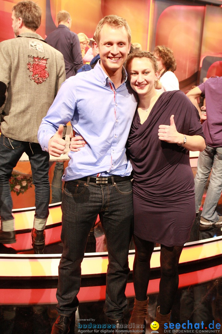 Wetten, dass..? - Europas einzigartige Live-Sendung: Offenburg, 19.01.2013