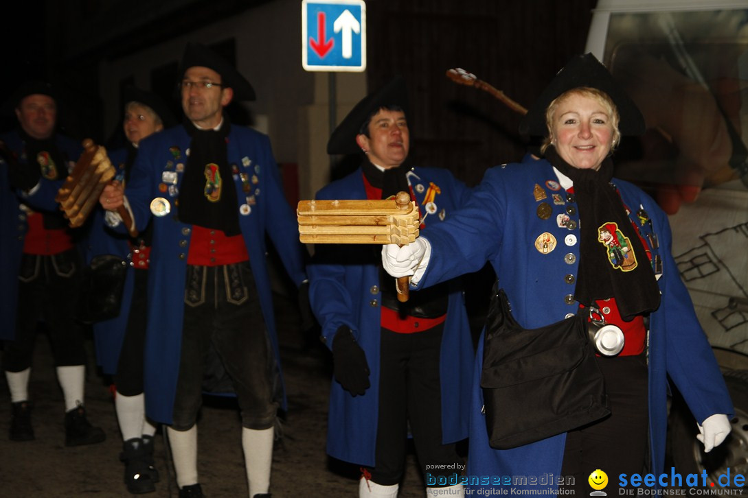 Nachtumzug und Fasnetsparty: Duchtlingen am Bodensee, 25.01.2013