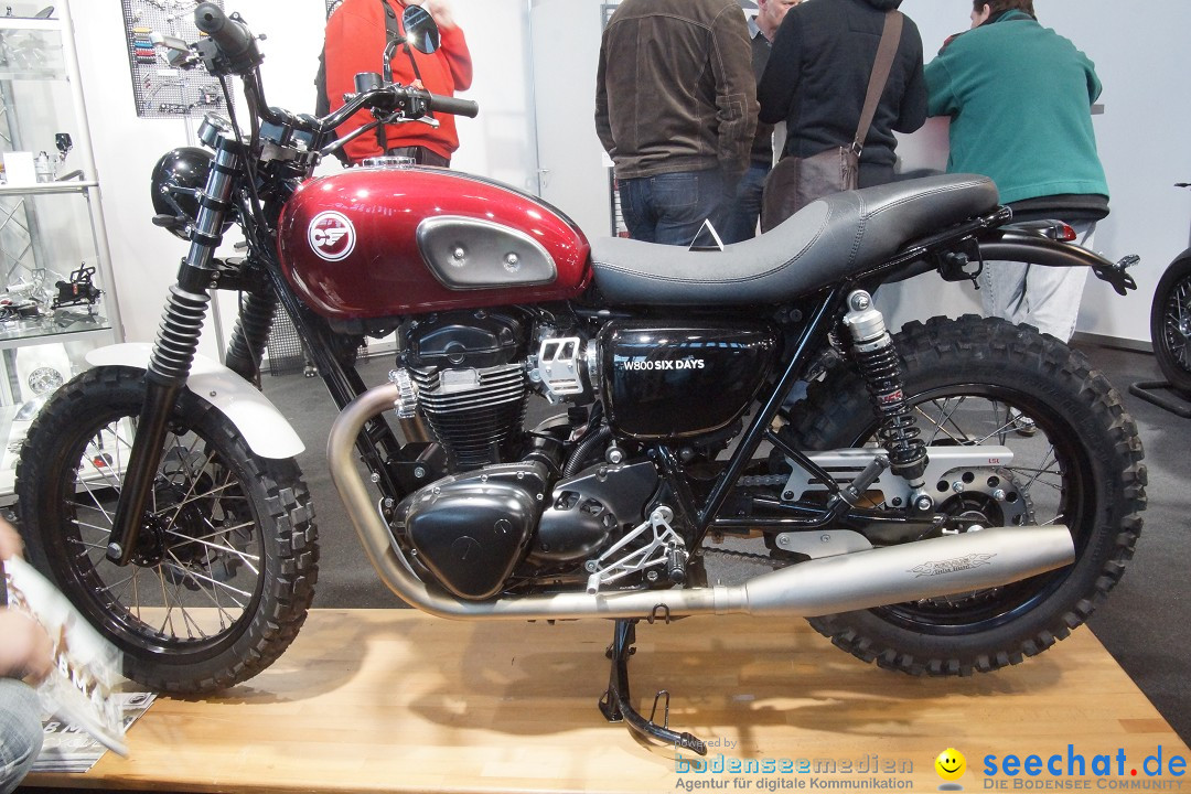 MOTORRADWELT: Messe Friedrichshafen am Bodensee, 26.01.2013