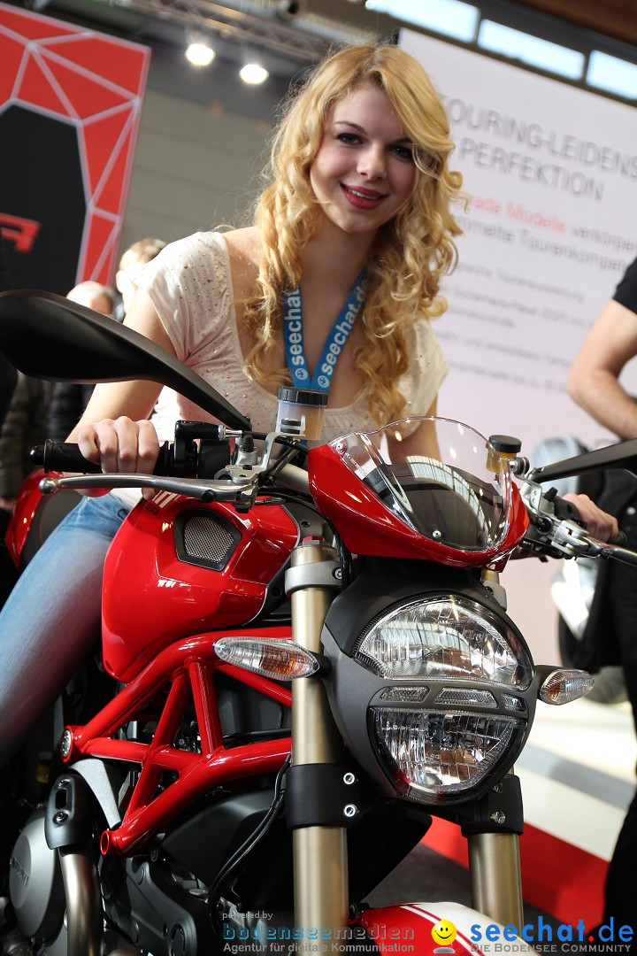 MOTORRADWELT: Messe Friedrichshafen am Bodensee, 27.01.2013