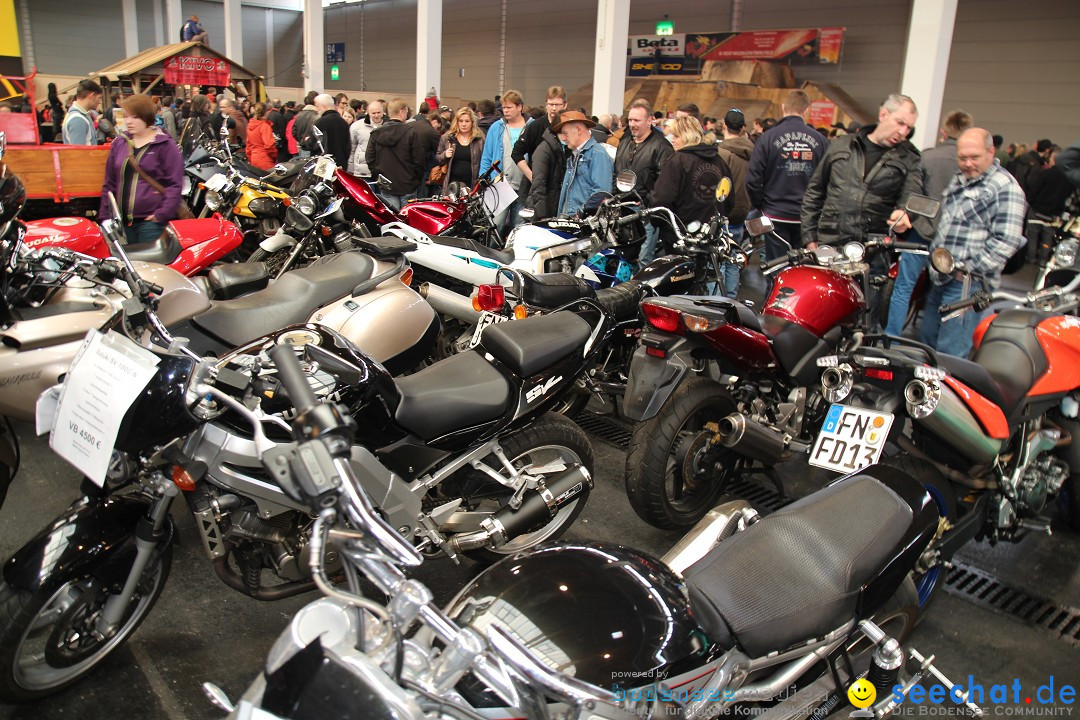 MOTORRADWELT: Messe Friedrichshafen am Bodensee, 27.01.2013