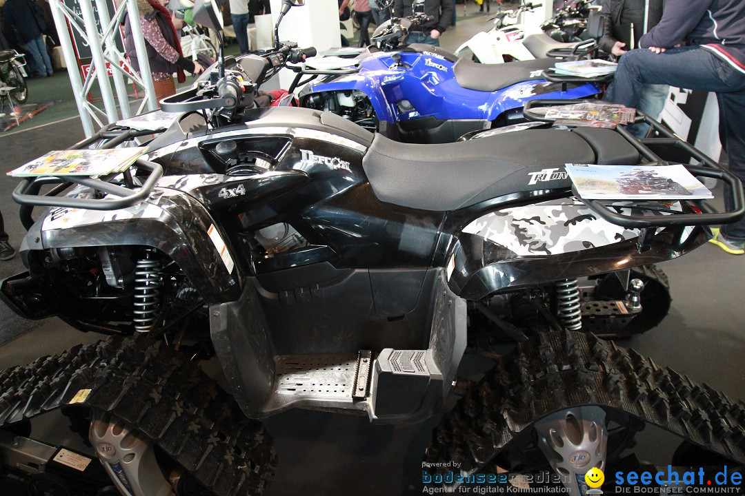 MOTORRADWELT: Messe Friedrichshafen am Bodensee, 27.01.2013