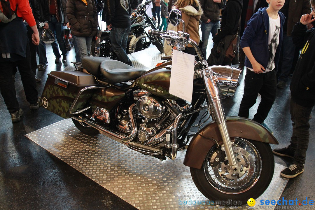 MOTORRADWELT: Messe Friedrichshafen am Bodensee, 27.01.2013