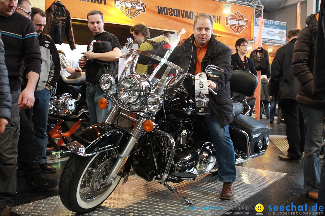 MOTORRADWELT: Messe Friedrichshafen am Bodensee, 27.01.2013