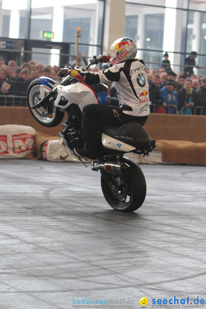 MOTORRADWELT: Messe Friedrichshafen am Bodensee, 27.01.2013