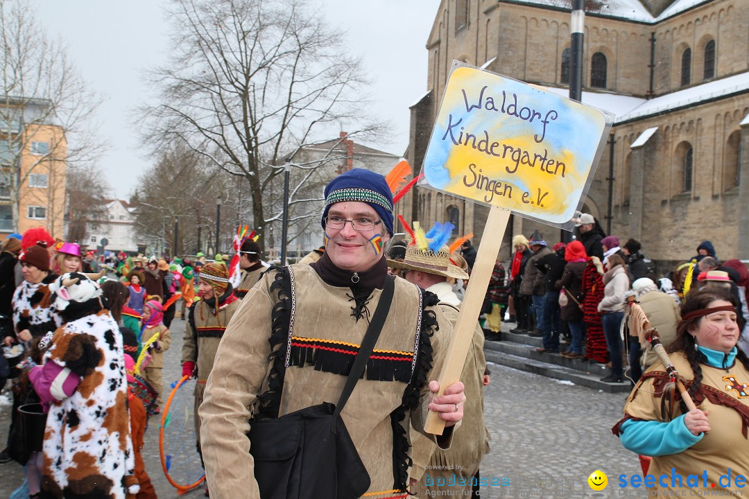 Fasnet - Kinderumzug: Singen am Bodensee, 09.02.2013