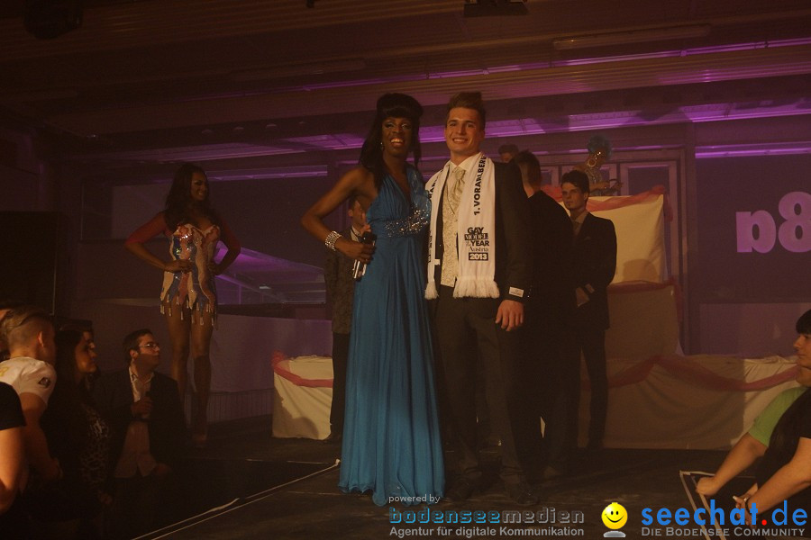 Pink Club Party mit Gay-Model of the Year Austria 2013: Dornbirn am Bodense
