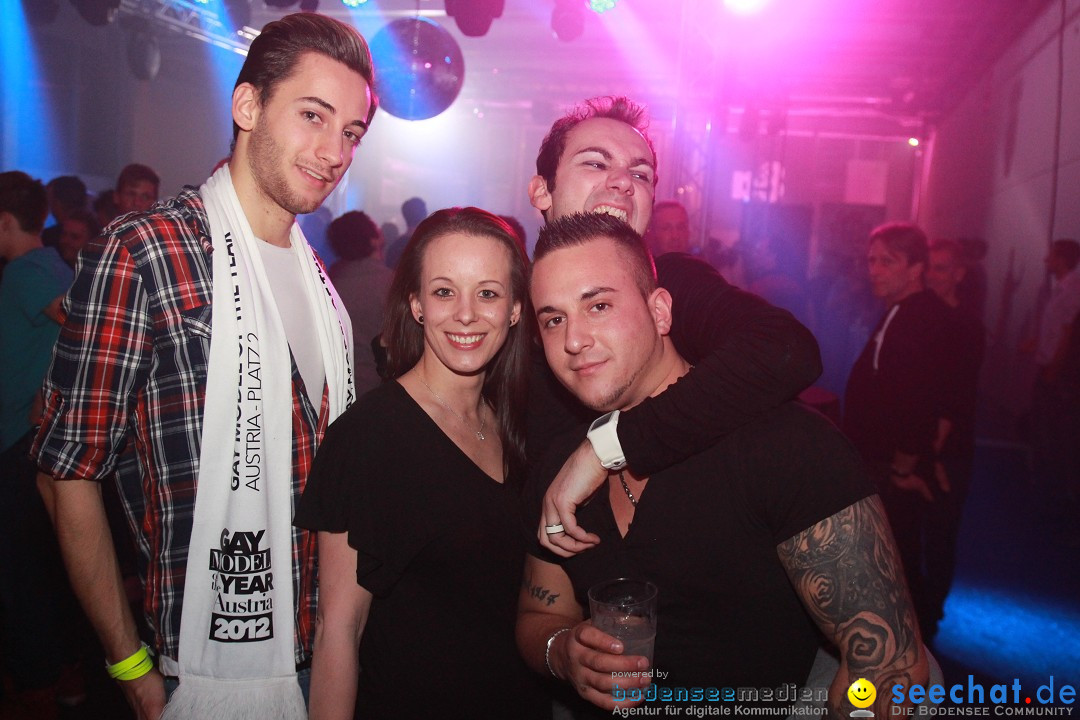 Pink Club Party mit Gay-Model of the Year Austria 2013: Dornbirn am Bodense