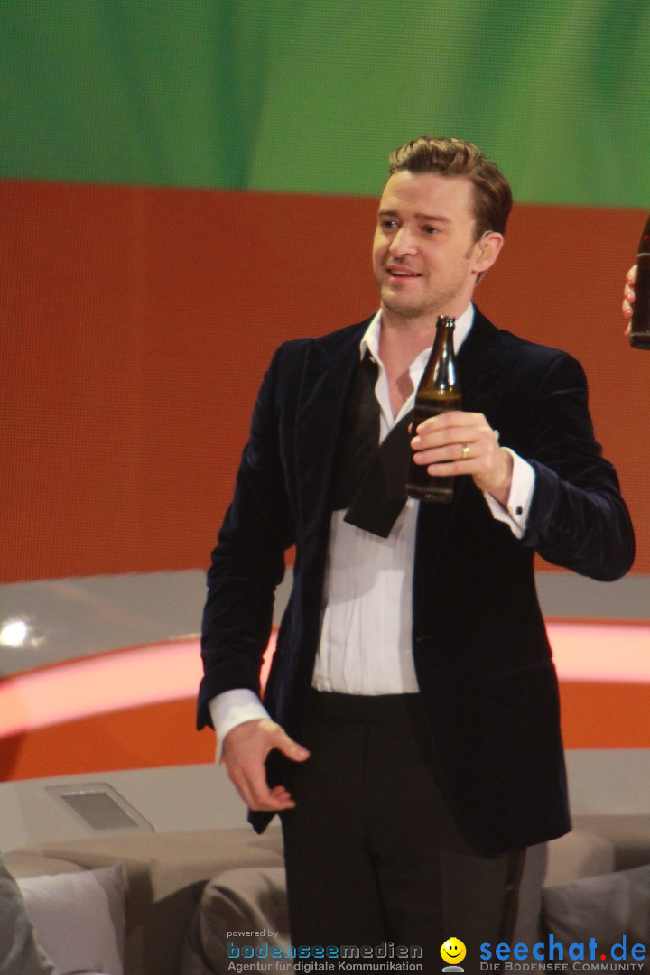 Wetten, dass..? Live: Justin Timberlake, Bruno Mars und Heino: Friedrichsha