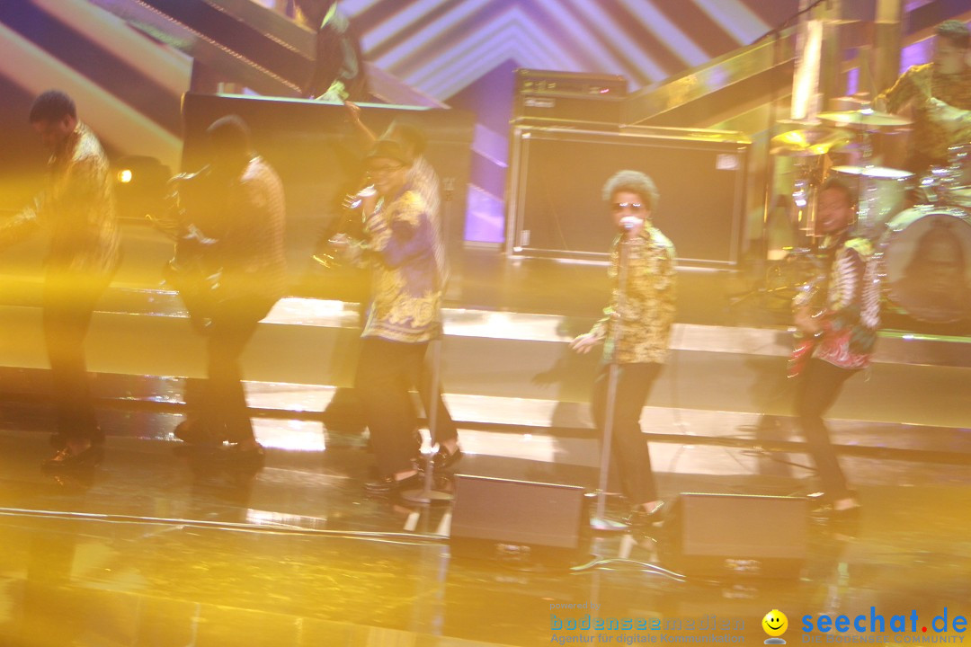 Wetten, dass..? Live: Justin Timberlake, Bruno Mars und Heino: Friedrichsha