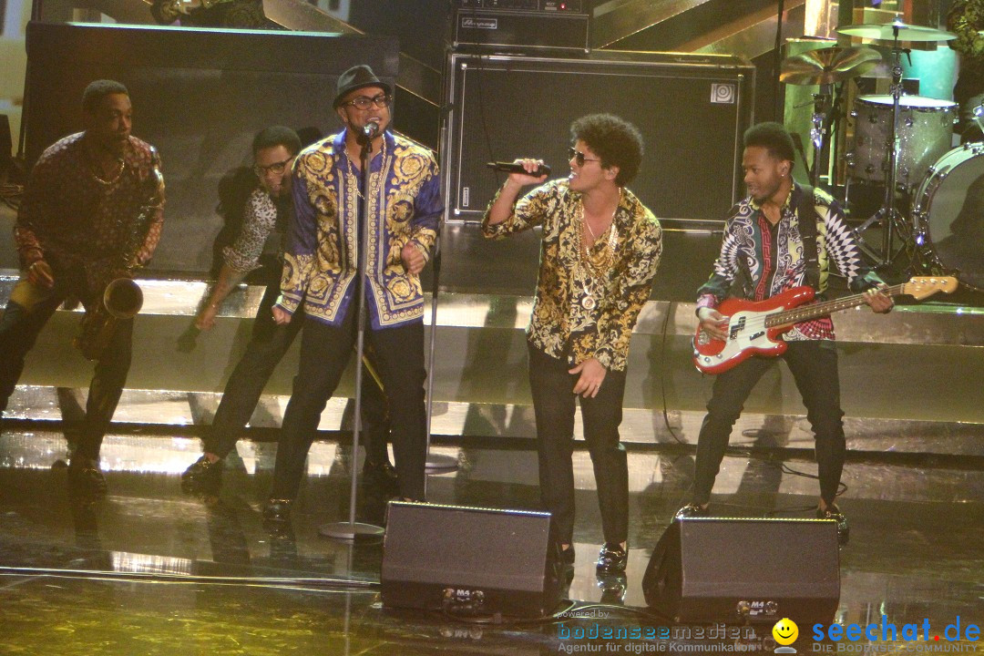 Wetten, dass..? Live: Justin Timberlake, Bruno Mars und Heino: Friedrichsha