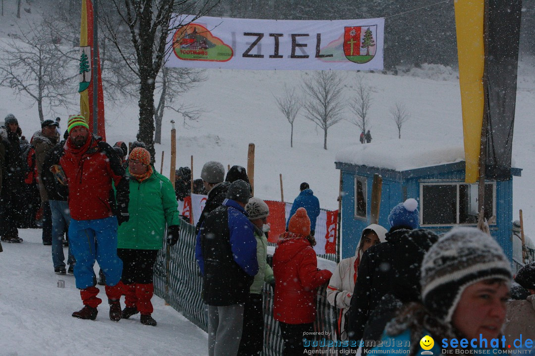 Schlittenhunderennen: Todtmoos im Schwarzwald, 24.02.2013