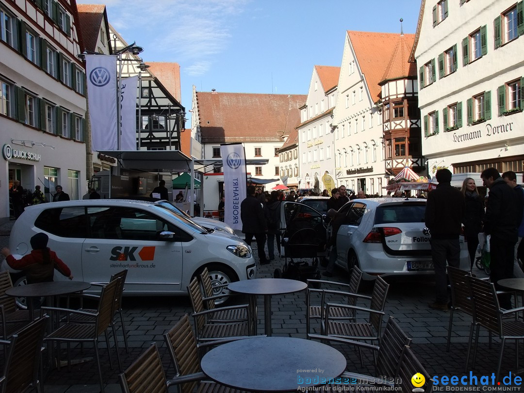 Verkaufsoffener Sonntag und Vernissage: Riedlingen, 10.03.2013