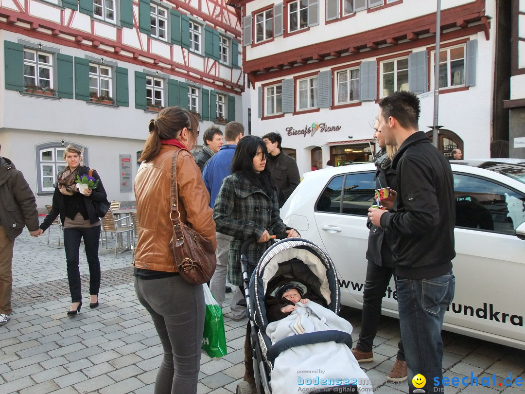 Verkaufsoffener Sonntag und Vernissage: Riedlingen, 10.03.2013