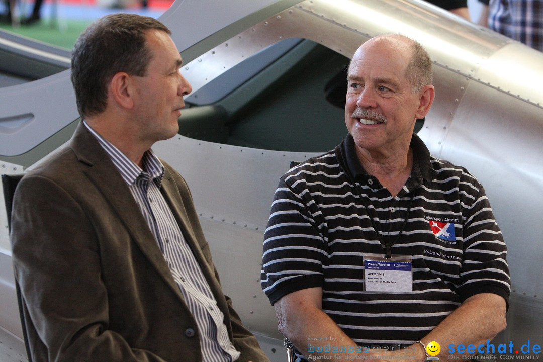 AERO - The Global Show for General Aviation, Friedrichshafen, 25.04.2013