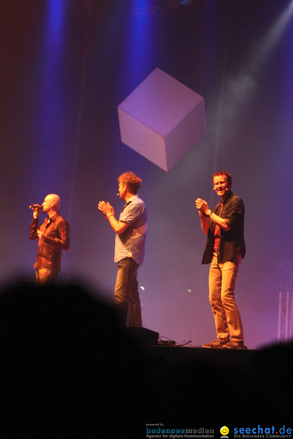 Wise Guys : Das Quintett live in der Oberschwabenhalle in Ravensburg, 28.04