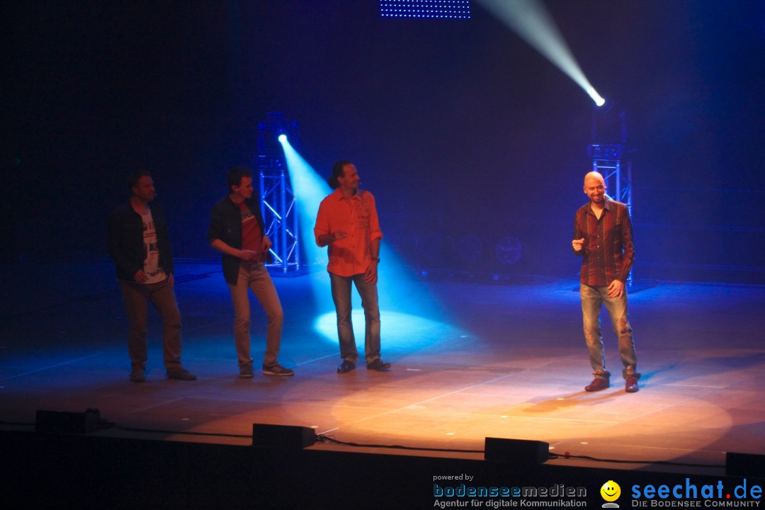 Wise Guys : Das Quintett live in der Oberschwabenhalle in Ravensburg, 28.04