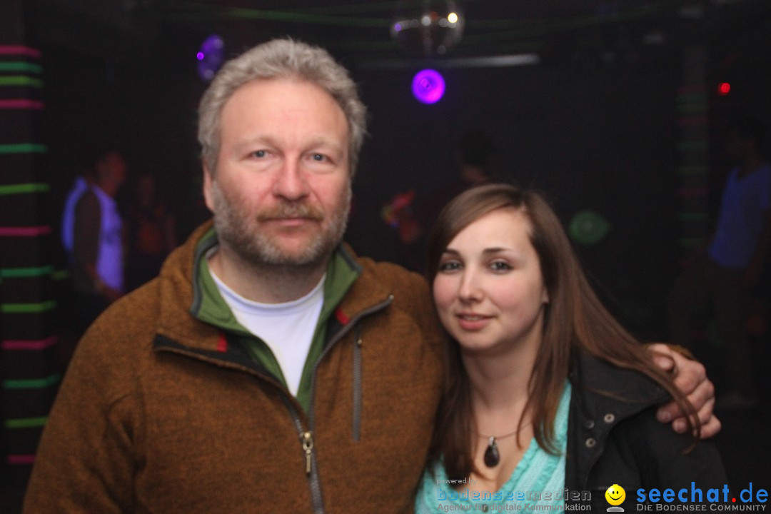 Neon-Party im Studio104: Ravensburg am Bodensee, 30.04.2013