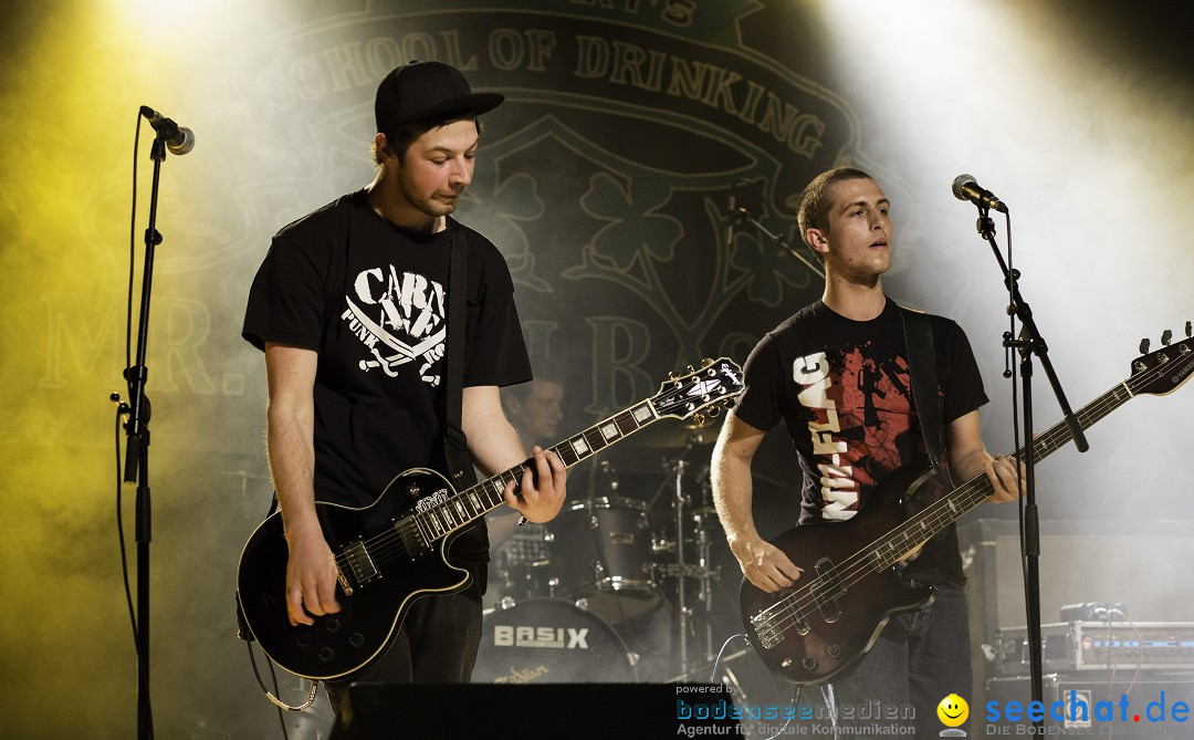 Mr. Irish Bastard im Kulturladen: Konstanz am Bodensee, 03.05.2013