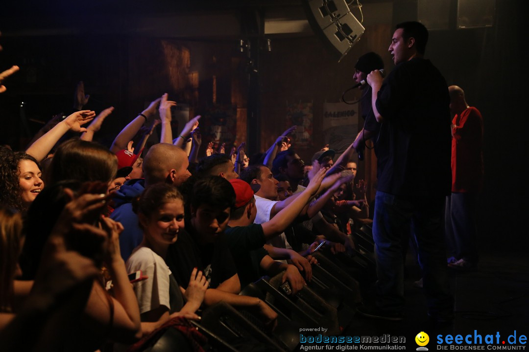 KOOL SAVAS Konzert im Conrad Sohm: Dornbirn am Bodensee, 10.05.2013