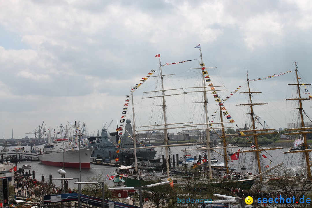 Hafengeburtstag: Hamburg, 09-12.05.2013
