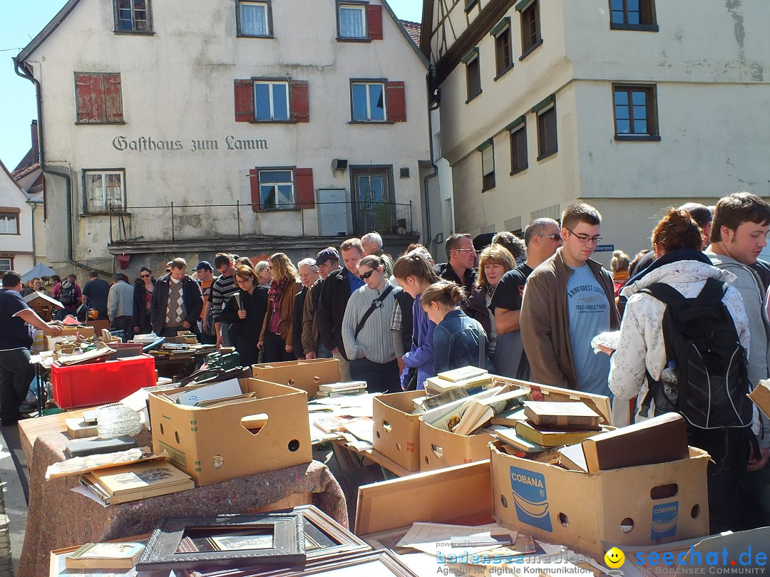 41. Flohmarkt mit verschiedenen Bands: Riedlingen, 18.05.2013