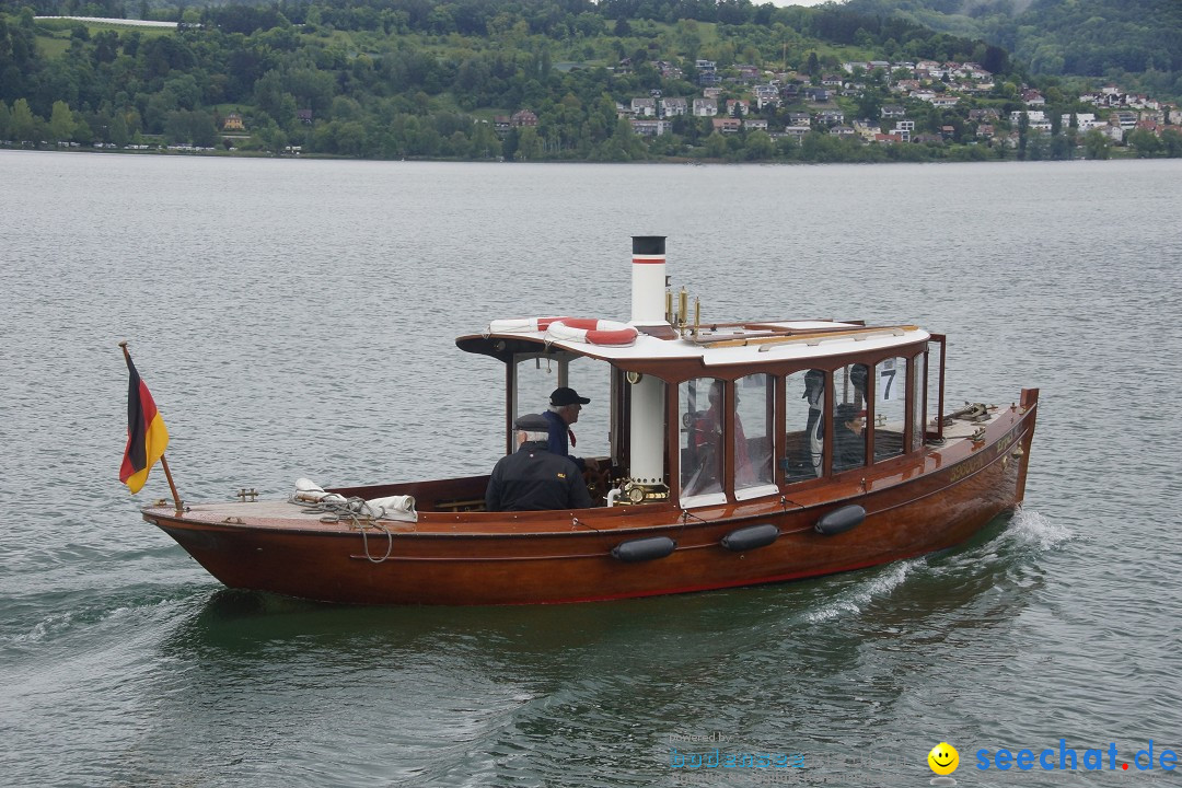 Dampfboot-Rennen: Bodman-Ludwigshafen am Bodensee, 01.06.2013
