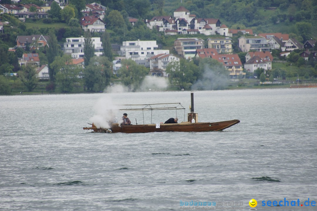 Dampfboot-Rennen: Bodman-Ludwigshafen am Bodensee, 01.06.2013