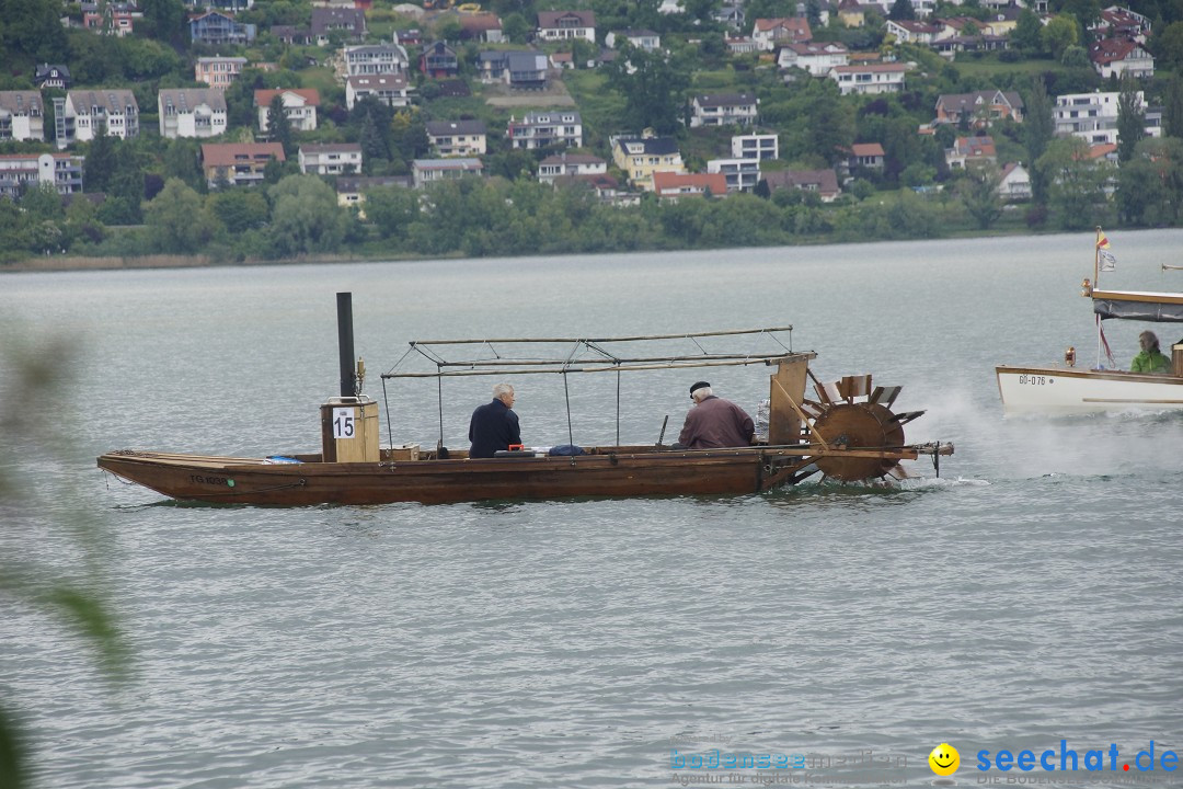 Dampfboot-Rennen: Bodman-Ludwigshafen am Bodensee, 01.06.2013