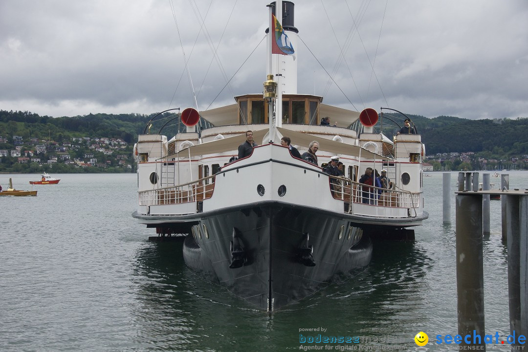 Dampfboot-Rennen: Bodman-Ludwigshafen am Bodensee, 01.06.2013