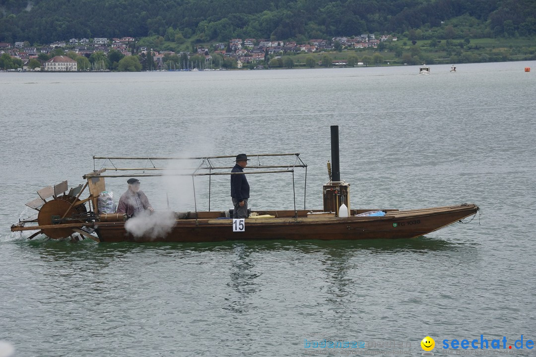 Dampfboot-Rennen: Bodman-Ludwigshafen am Bodensee, 01.06.2013
