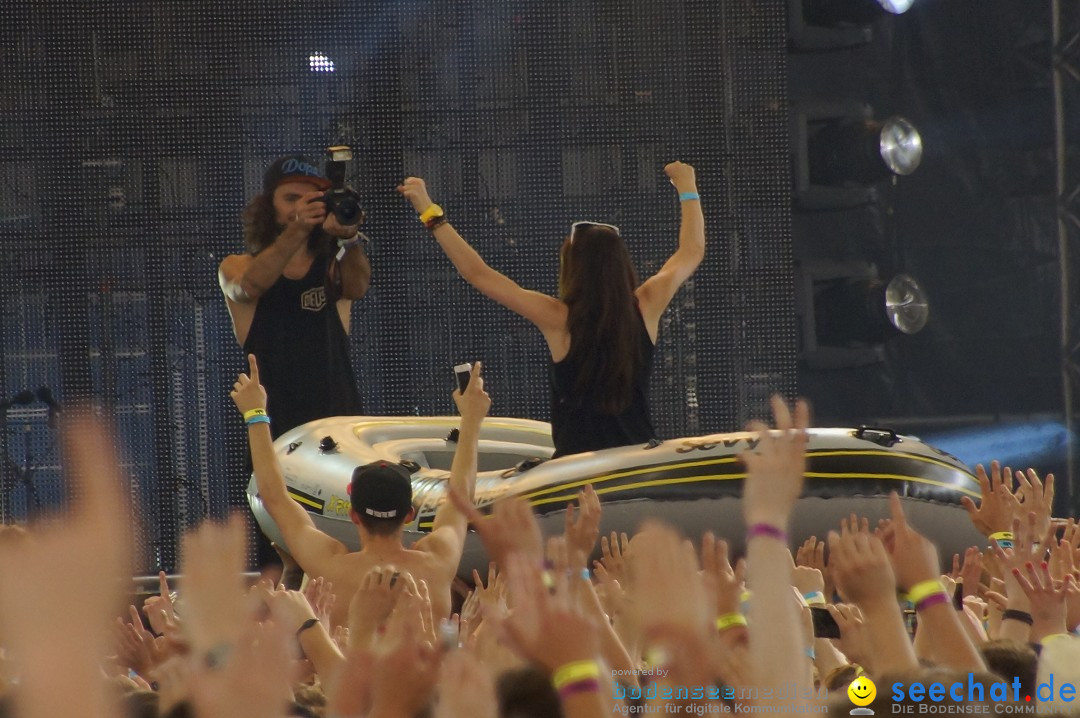 World Music Dome mit DAVID GUETTA - BigCityBeats: Frankfurt, 09.06.2013