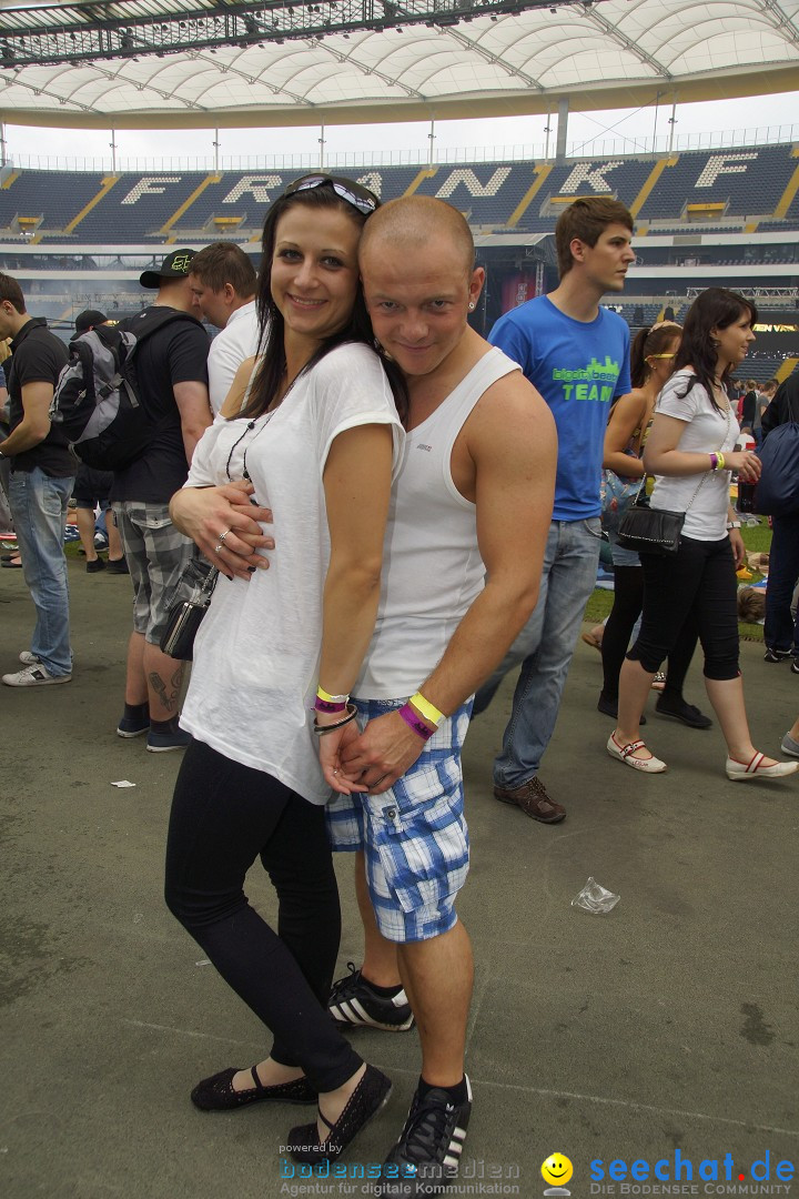 World Music Dome mit DAVID GUETTA - BigCityBeats: Frankfurt, 09.06.2013