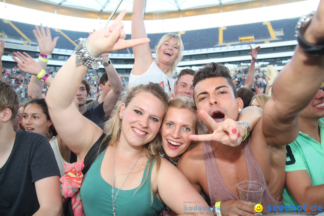 World Music Dome mit DAVID GUETTA - BigCityBeats: Frankfurt, 09.06.2013