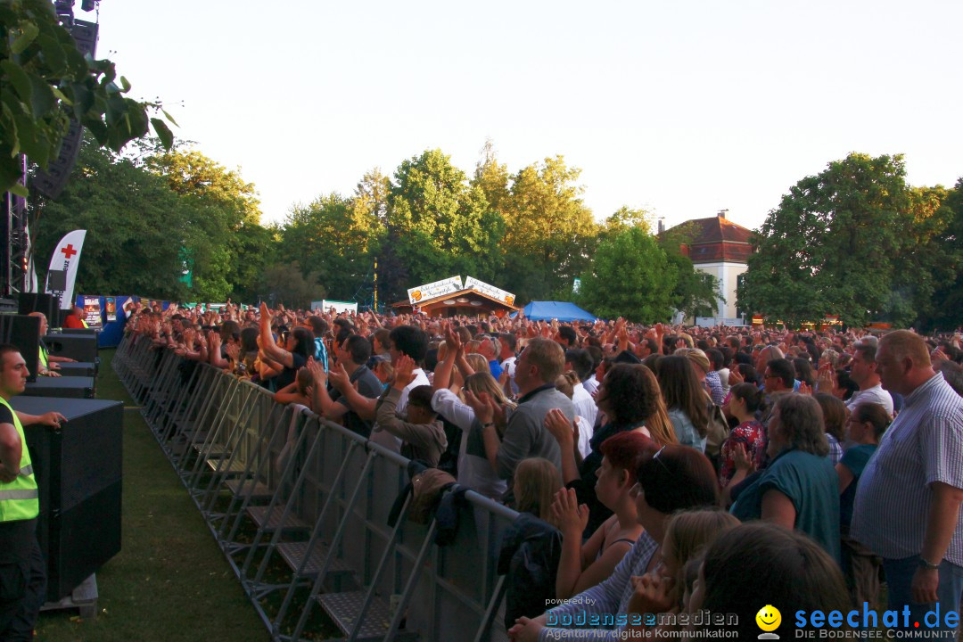 Silbermond + BOSSE: Schlossgarten Open-Air in Tettnang am Bodensee, 22.06.2