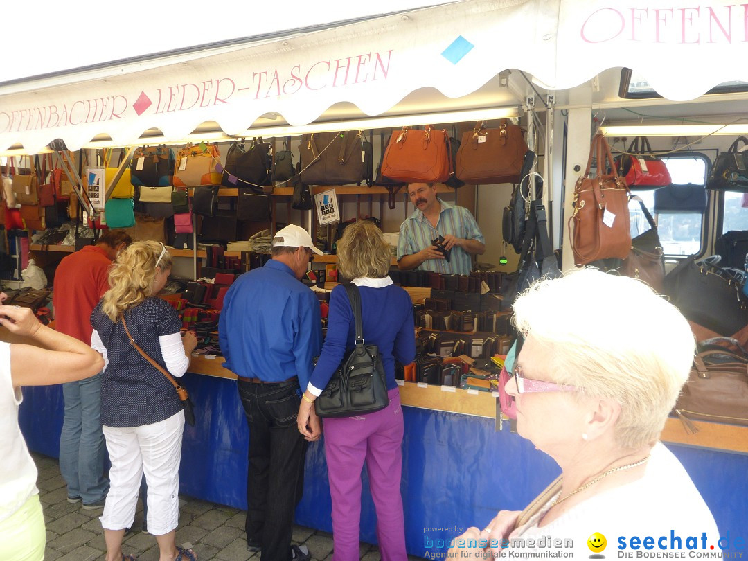 Hafenfest mit Flohmarkt: Ludwigshafen am Bodensee, 30.06.2013