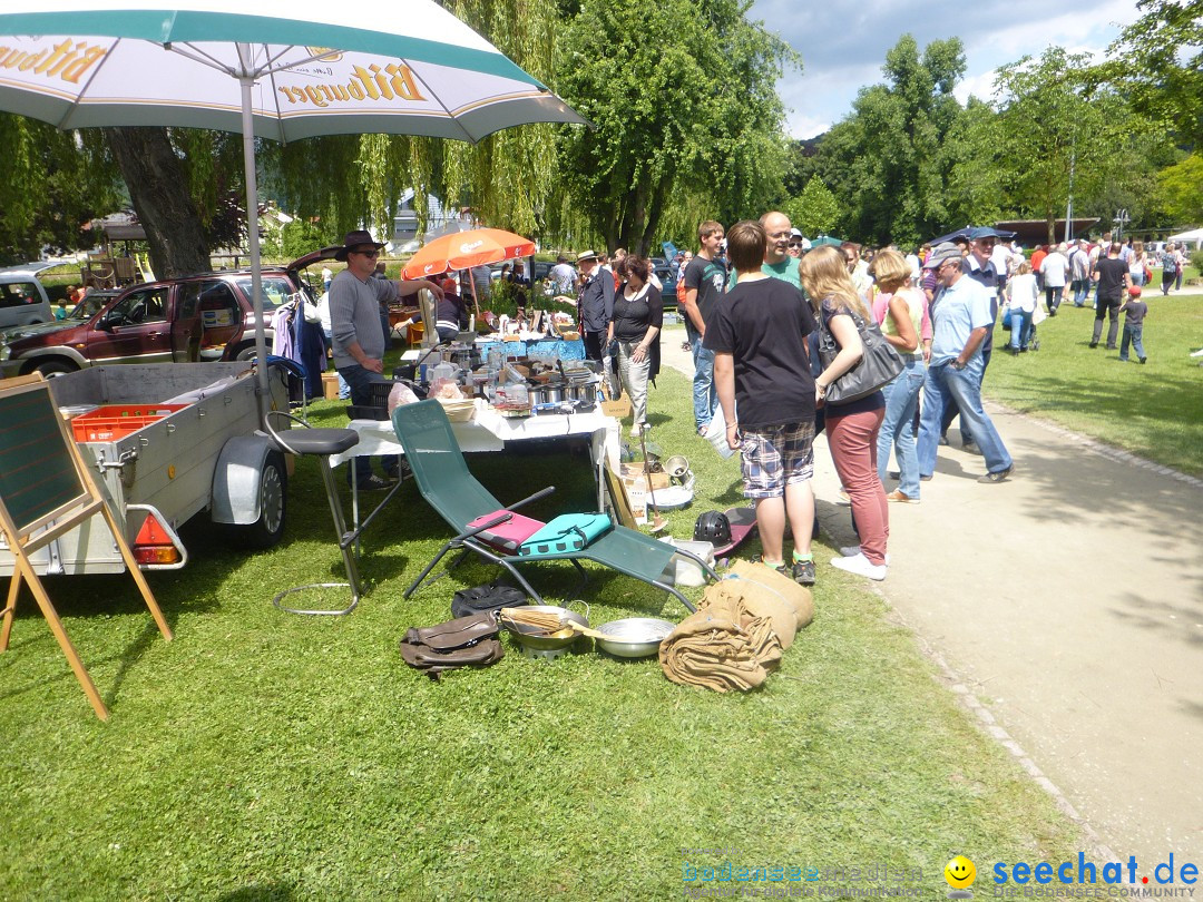 Hafenfest mit Flohmarkt: Ludwigshafen am Bodensee, 30.06.2013