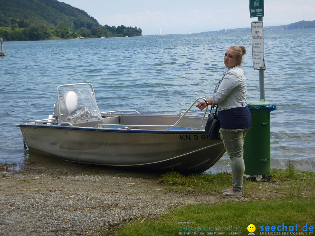 Hafenfest mit Flohmarkt: Ludwigshafen am Bodensee, 30.06.2013