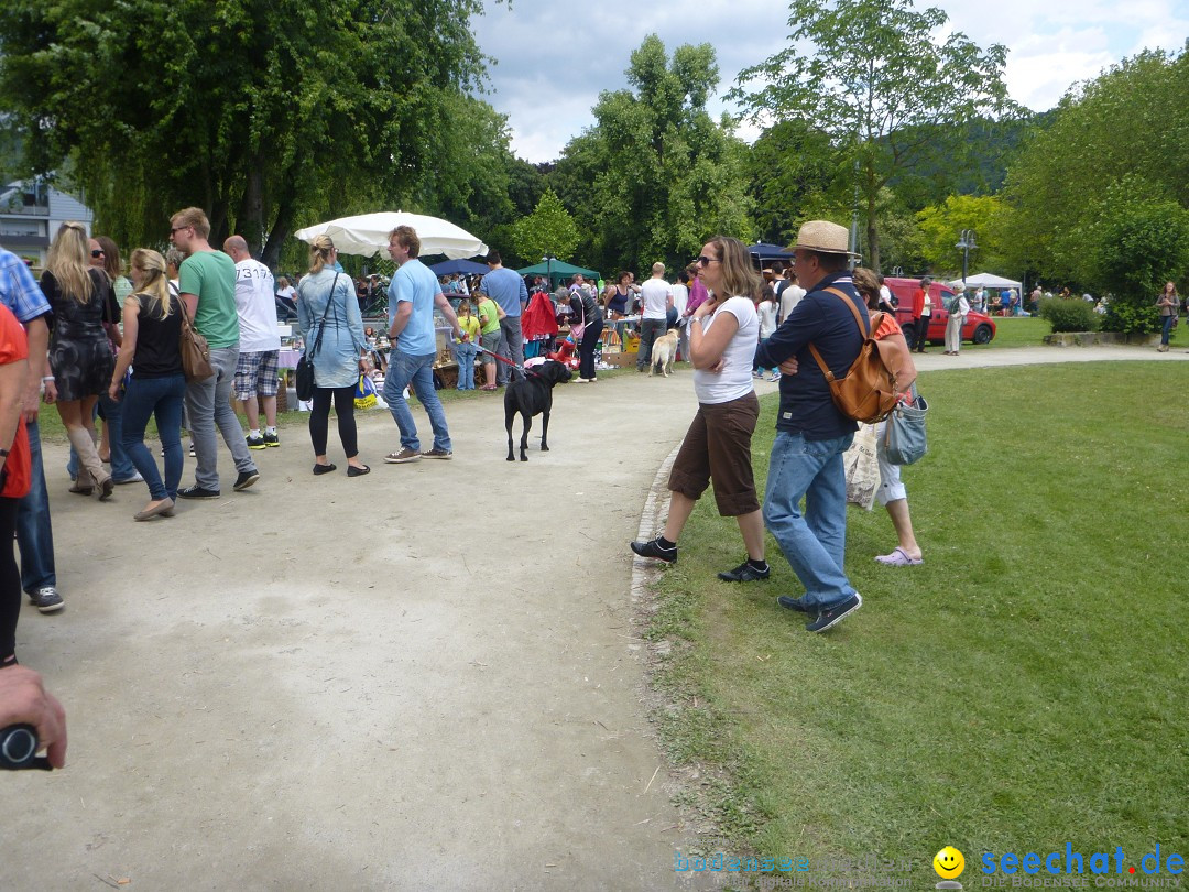 Hafenfest mit Flohmarkt: Ludwigshafen am Bodensee, 30.06.2013