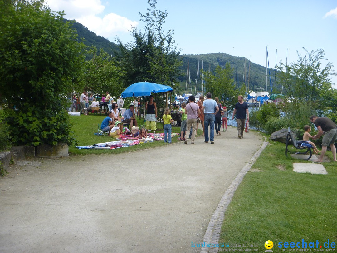 Hafenfest mit Flohmarkt: Ludwigshafen am Bodensee, 30.06.2013