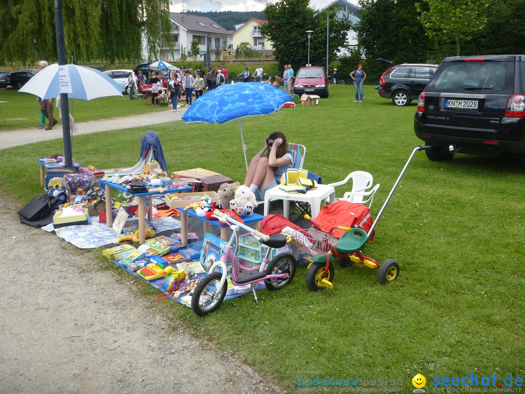 Hafenfest mit Flohmarkt: Ludwigshafen am Bodensee, 30.06.2013