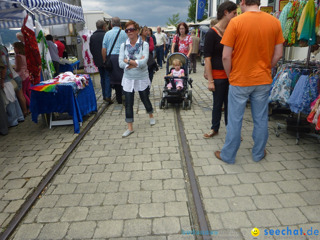 Hafenfest mit Flohmarkt: Ludwigshafen am Bodensee, 30.06.2013